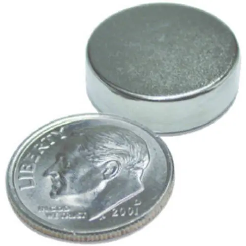 Master Magnetics 07046 Neodymium Super Magnets 0.47 x 0.11 Inch 6-Pack Medium Strong Rare Earth Magnets