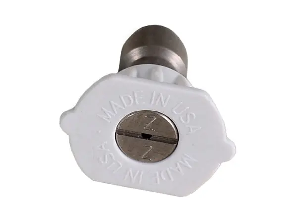 Mi-T-M AW-0018-0031 High Pressure Nozzle 40-Degrees 4.0 Orifice White