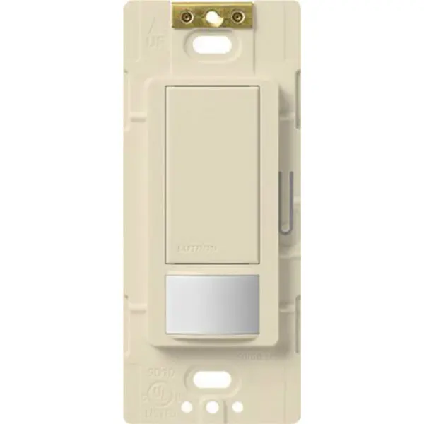 Lutron Maestro Small Room Occupancy Sensor Switch Light Almond