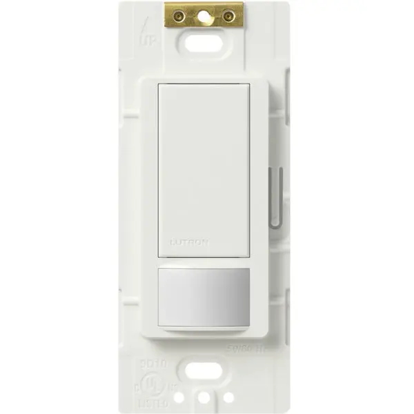 Lutron MS-OPS5MH-WH Maestro Large Room Fan Occupancy Sensor Switch White