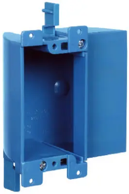 Carlon B117RSW Single Gang Shallow Old Work Flanged Box Electrical Installations