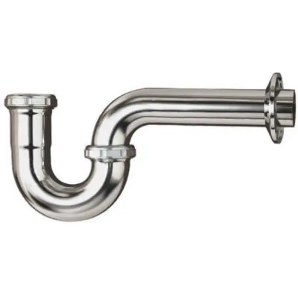 Keeney 304CK Chrome Plated P-Trap 1-1/2" x 1-1/2" 22-Gauge