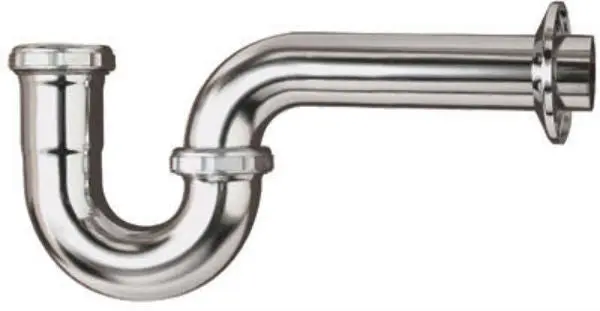 Keeney 305K Chrome Plated P-Trap 1-1/2" x 1-1/2" 17-Gauge