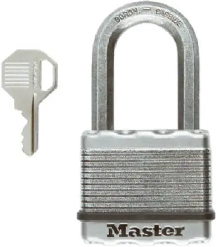 Master Lock Magnum Laminated Padlock 1-1/2" Shackle, 2"