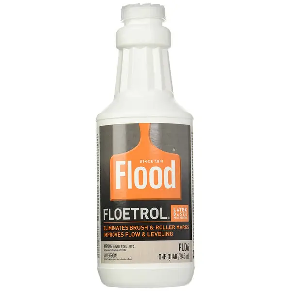 Flood FLD6-04 Floetrol Latex Paint Additive 1 Quart Smooth Paint Application