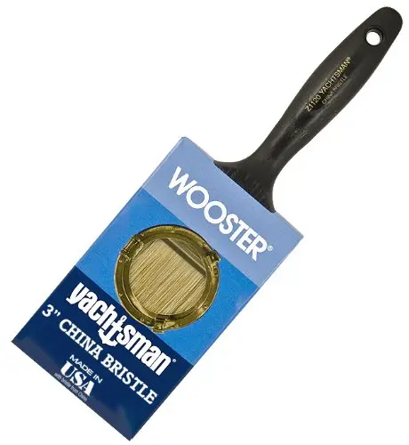 Wooster Z1120-3 Yachtsman White China Bristle Paint Brush 3 Inch