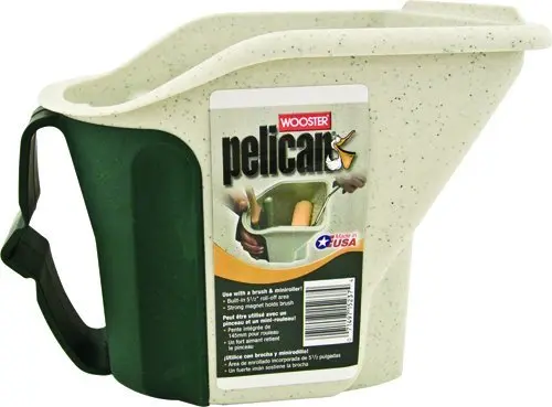 Wooster 8619 Pelican Hand-Held Pail 1 Quart Paint Container