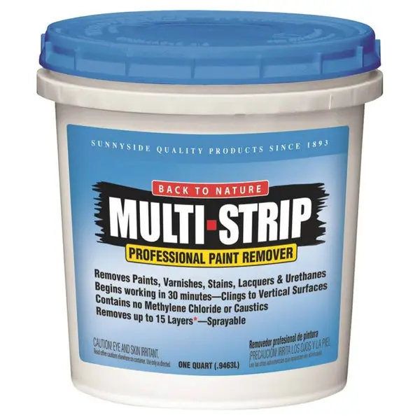 Back To Nature 65732 Multi-Strip Paint & Varnish Remover Quart