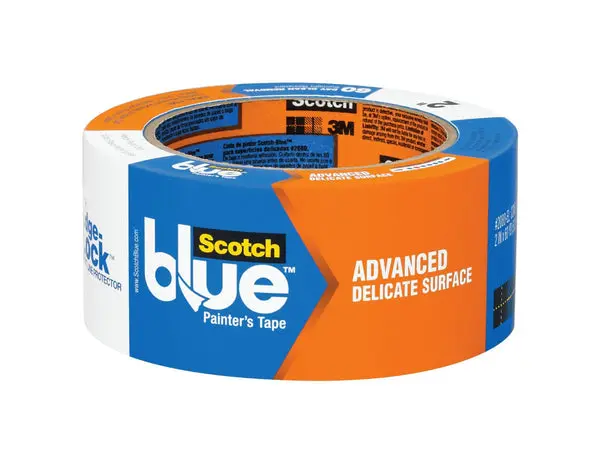 ScotchBlue 2080EL-48N Walls+Wood Floors Painter's Tape Edge-Lock 1.88"x60 Yd