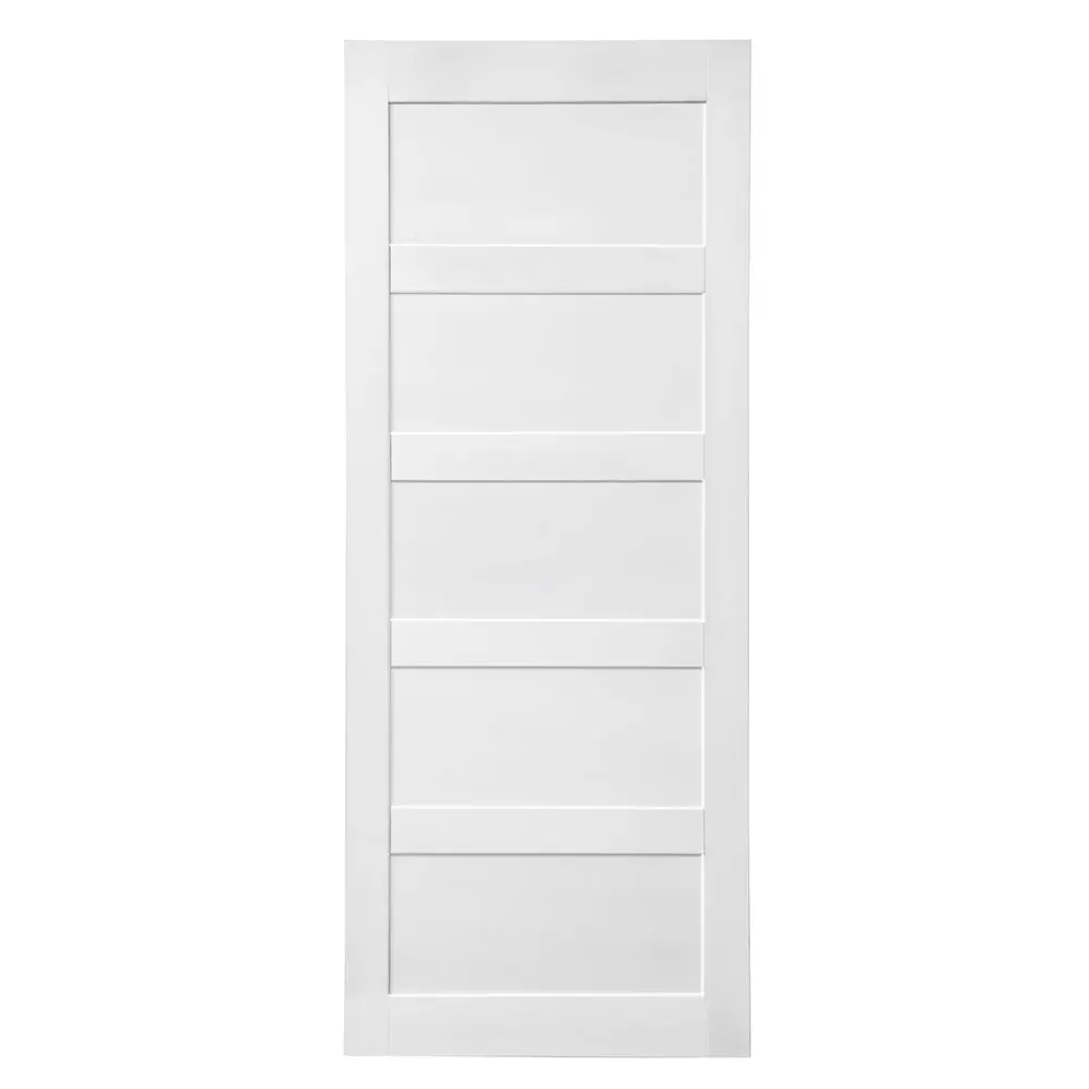 36 X 84 Five Grid Real Primed Door Slab DIY Panel Door Modern Interior rnb