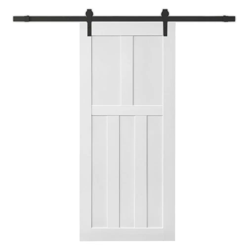 36" X 80" Five Panel Real Primed Door Slab, Diy Panel Door, Modern Interior Door rnb
