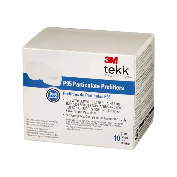 3M 5P71PB1-B Tekk Protection P95 Particulate Filters 10-Pack