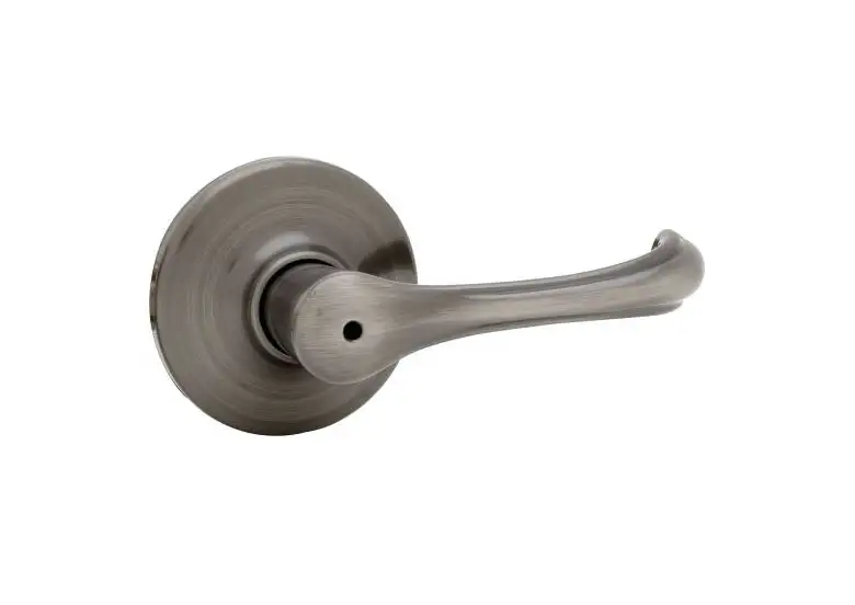 Kwikset 154HFLRDT-11P Halifax Round Passage Door Lock Venetian Bronze