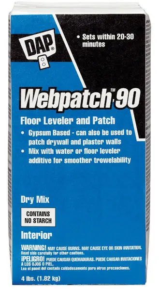 Dap 10314 Webpatch 90 Ready To Use Water 4 lbs Wall Repair