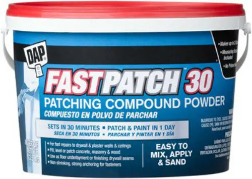 Dap FastPatch 30 Patching Compound Powder 3.5 Lbs White Quick Repairs
