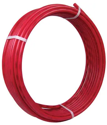 SharkBite U880R100 Cross-Linked Pex Pipe 1 Inch CTS x 100 Feet Coil Red
