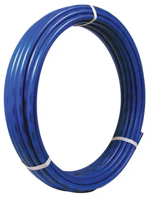SharkBite U860B300 Potable Water PEX Tubing Blue 1/2" CTS x 300' Coil Plumbing