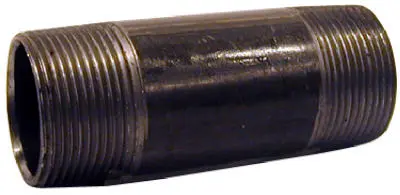 1" x 18" Black Steel Pipe Heavy Duty Plumbing and Construction Mueller