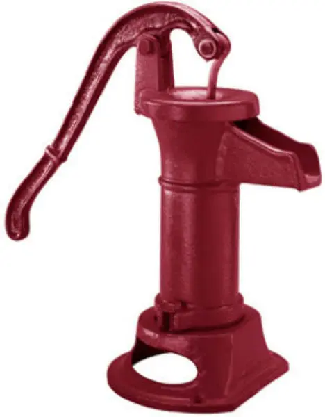 Water Source PP500NL Cast Iron Pitcher Pump No Lead 25' Max Lift Outdoor Use