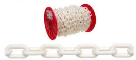 Campbell 0990847 Plastic Chain 60 Feet White DIY Projects and Events
