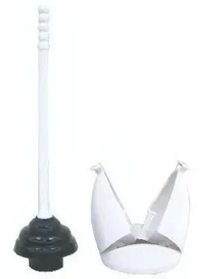 Rubber Cupped Plunger Toilet and Sink Clogs Heavy Duty Design Everflow Industrial Supply