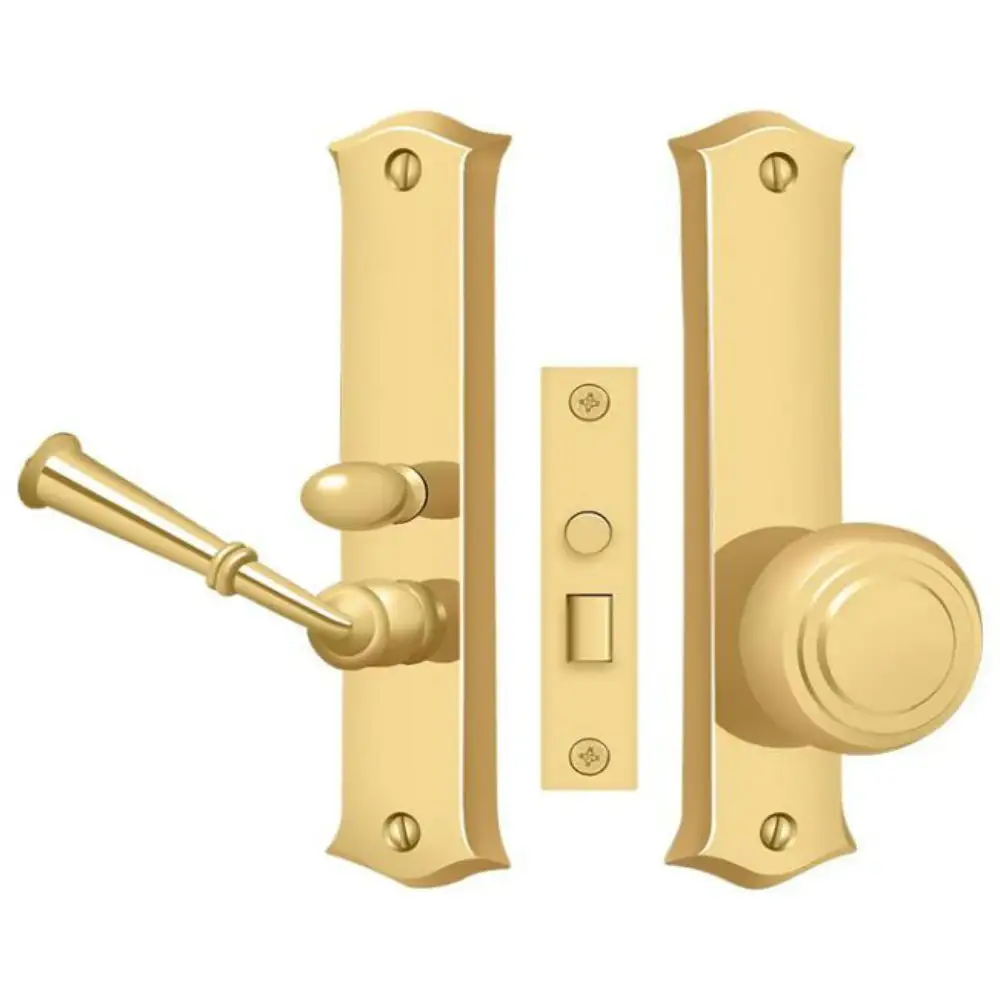 Decorative Privacy Pocket Lock Brushed Nickel - Low Price Best Building Hardware Supplies Store Deltana