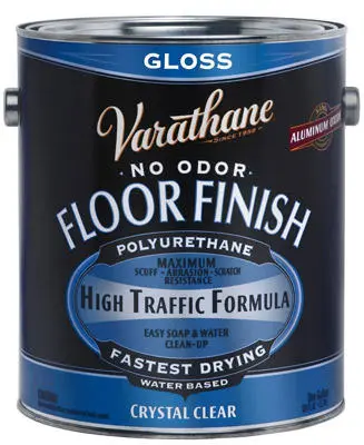 Varathane 230031 Classic Clear Diamond Floor Finish 1-Gallon Gloss Durable Wood Protection