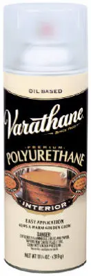 Varathane Semi Gloss Interior Polyurethane 12 Oz Aerosol Fast Drying Wood Finish