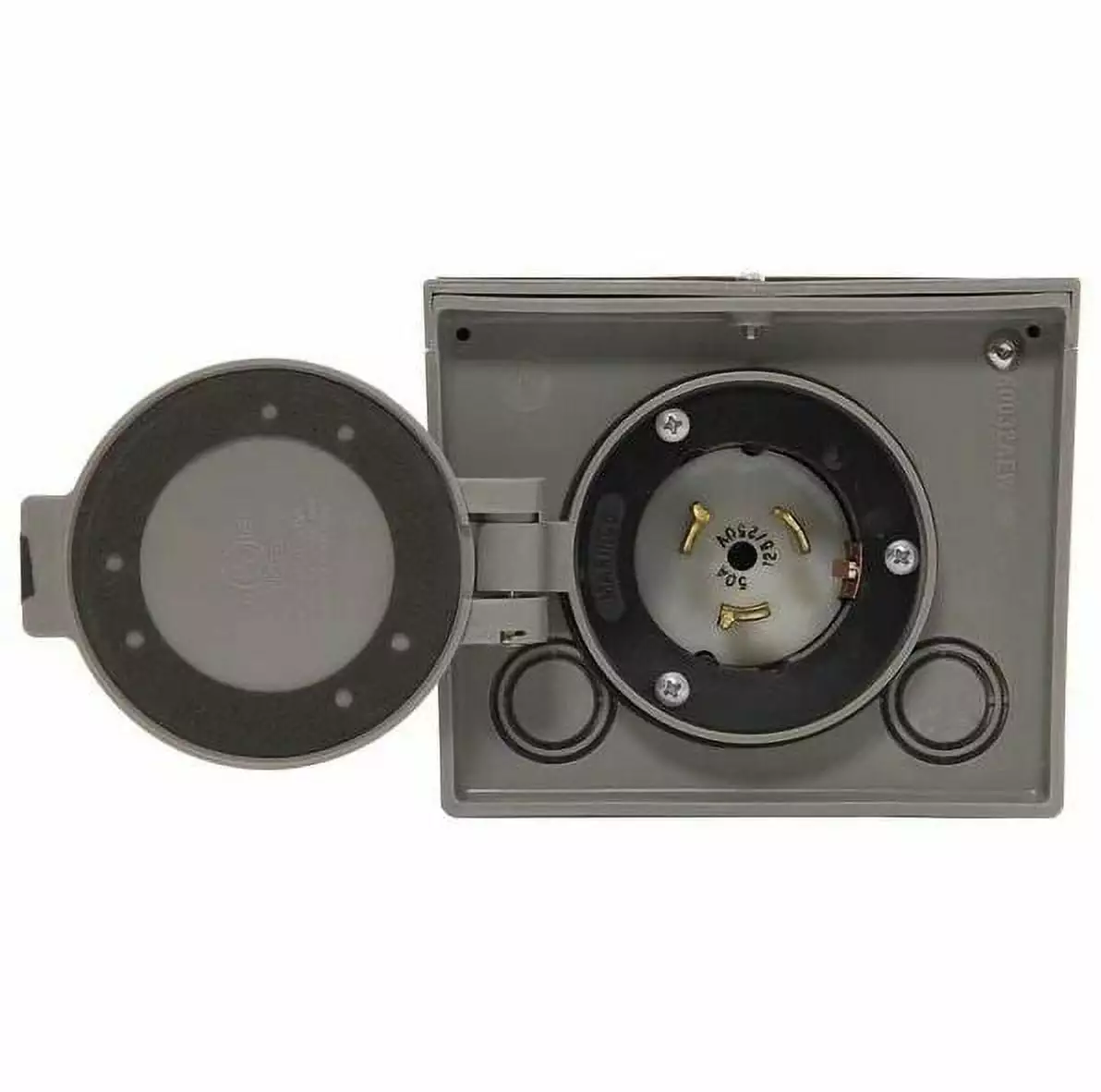Generac Nylon Resin Power Inlet Box 50 Amp Surface Mounting Generator Accessories