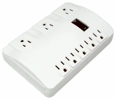 8 Outlet Almond Power Center Surge Protector Prime Wire u0026 Cable
