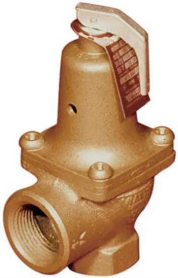 Watts 174A Boiler Pressure Relief Valve 3/4 Inch Water Heaters and Boilers