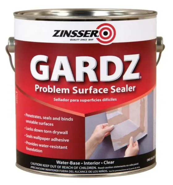 Zinsser Gardz Problem Surface Sealer Dries Clear 1-Gallon