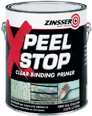 Zinsser 60001 Peel Stop Clear Binding Primer 1-Gallon Paint Adhesion