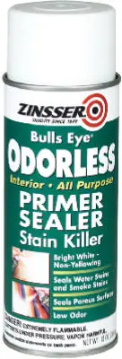Zinsser Bullseye Aerosol Odorless Primer Sealer Stain Killer 13 Oz Spray Paint