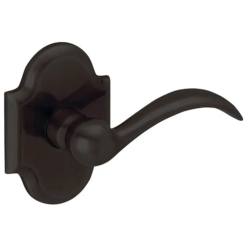 Wave Door Lever Privacy Set - Heavy Duty Construction Hardware Secure Entry BALDWIN
