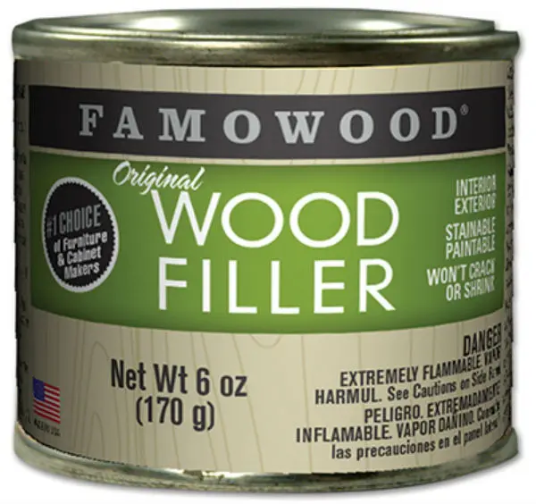Famowood 36141134 Original Wood Filler Professional Woodworkers 6 Oz Red Oak