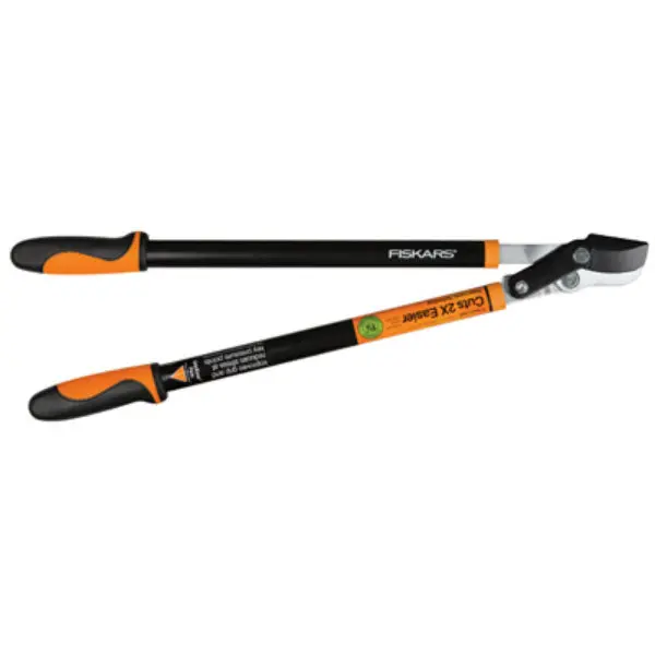 Fiskars Power-Lever Bypass Lopper 28 Inch Garden Pruning Tool Thick Branches