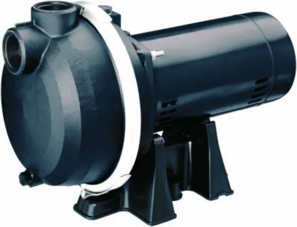 Master Plumber 123342 Thermoplastic Self-Priming Sprinkler Pump 2 HP 115/230V Irrigation