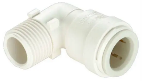 Watts P-637 Quick Connect Swivel Elbow 1/2 x 3/4 Inch Easy Plumbing Installation
