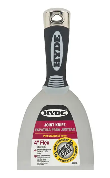 Hyde Flexible Pro Stainless Joint Knife 4 Inch Professional Tool