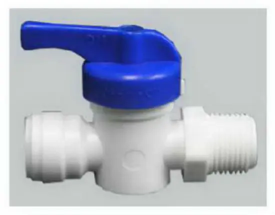 Watts PL-3042 Quick Connect Straight Valve 3/8" x 3/8" Efficient Water Flow Control