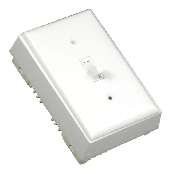 Wiremold NMW2S Single Gang Non-Metallic Switch Kit White