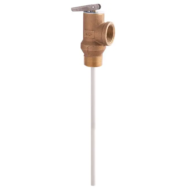 Watts 3/4-100XL8-150/210 Automatic Temperature and Pressure Relief Valve 3/4 Inch Water Heaters