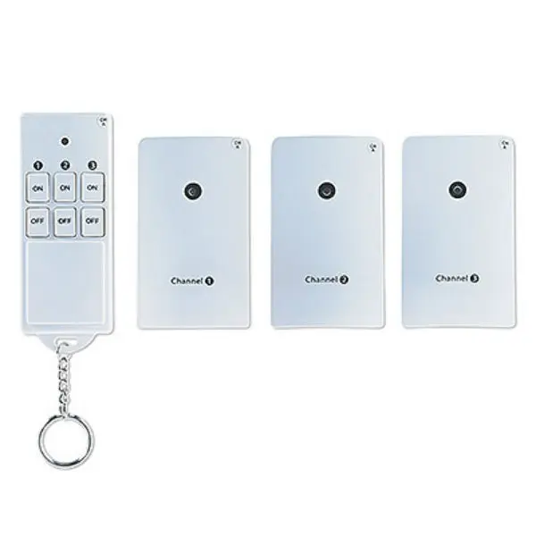 Master Electrician RC-015/TR-011 Indoor Wireless Remote Control 3-Pack