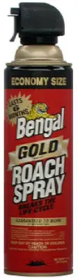 Bengal 92464 Gold Series Roach Spray 11 oz Fast-Acting Insect Killer