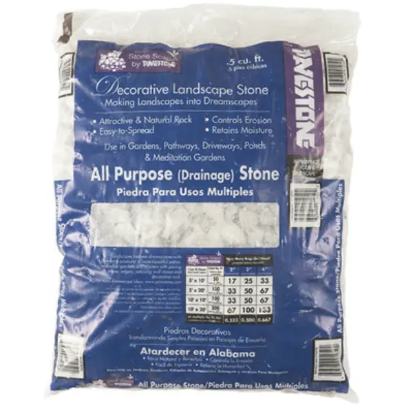 Pavestone 54775 All Purpose Rock 0.5 Cubic Feet Landscaping
