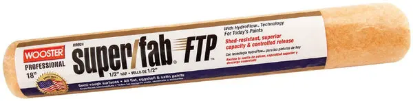 Wooster Super Fab FTP Roller Cover 1/2 Inch Nap 18 Inch Paint Roller