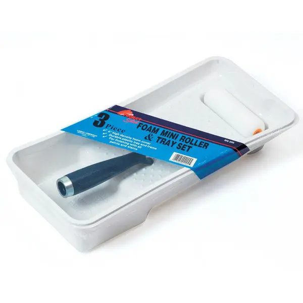 Linzer MS200 Project Select Mini Roller Tray Set 3-Piece Painting