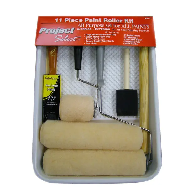 Linzer RS611-9 All Purpose Roller Tray Set 11-Piece Painting Kit