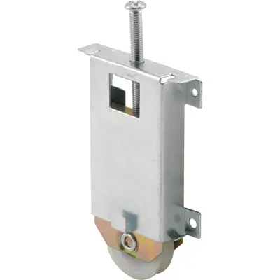 Slide-Co Mirror Door Roller Assembly 1-1/2" Plastic Concave 16661 Durable Hardware